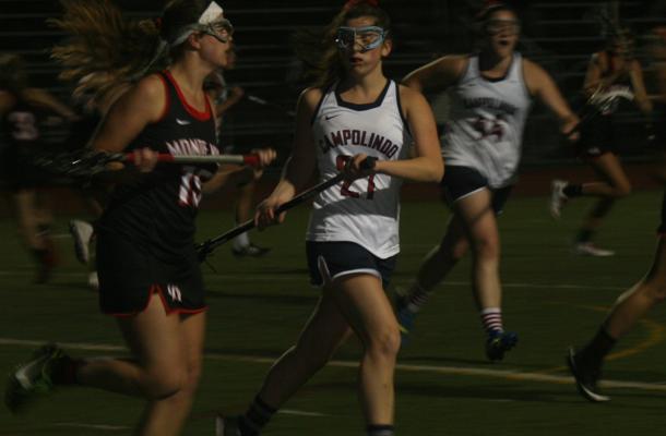Girls lacrosse lost to Monta Vista 16-6 on tuesday. 