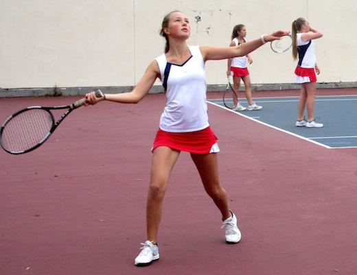 JV Tennis Completes Spirited Season