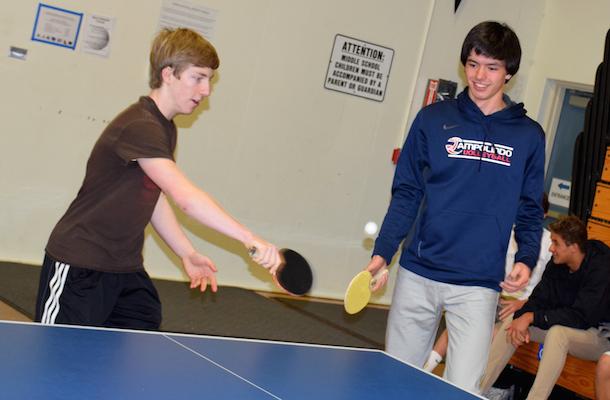 Club Hosts Ping-Pong Tourney