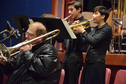 Tommy Davidson, Alex Murzyn, and Lily Matranga open with I Told You So by Bob Soder.