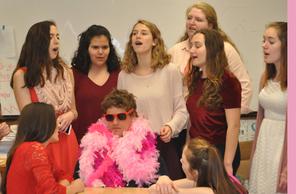 Choir Continues Valentine Tradition
