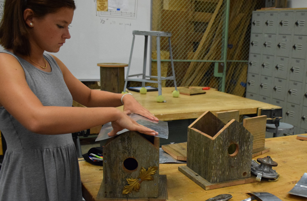 Recycled+Wood+Builds+Birdhouses