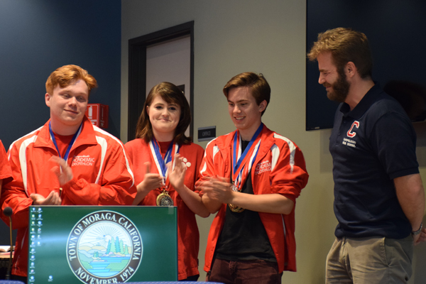 Town Council Honors AcaDeca