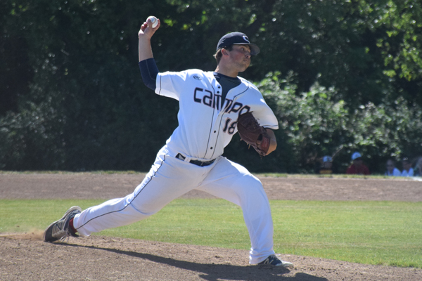 Falcons Ace Blanks Baseball