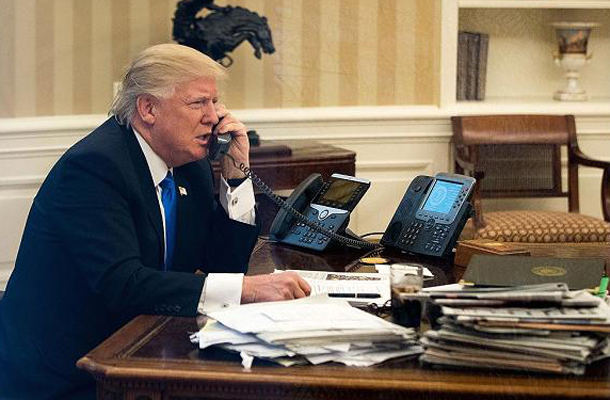 President Trump speaks to the Australian Prime Minister via phone