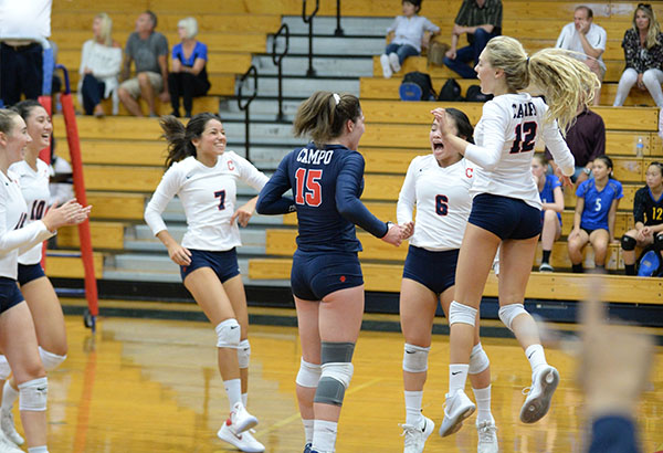 Sophs Fortify Undersized Varsity Volleyball