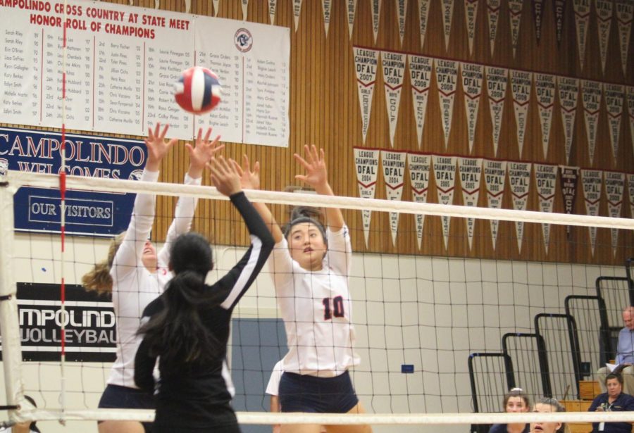 Volleyball Cruises in NCS Opener