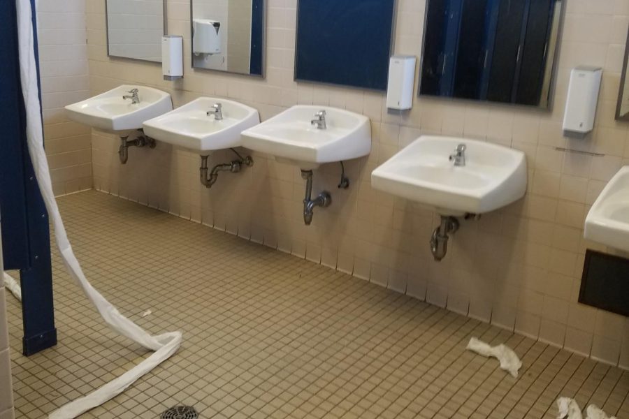 Bathroom Vandalism Saps Funds