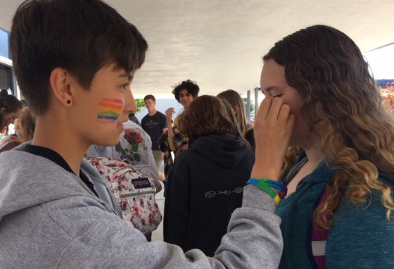 SAGA Sponsors Face Painting