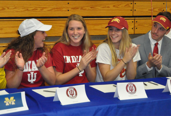 Top Athletes Sign College Commitments