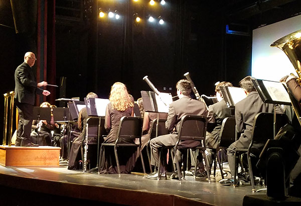 Michigan Musicians Join Band Performance