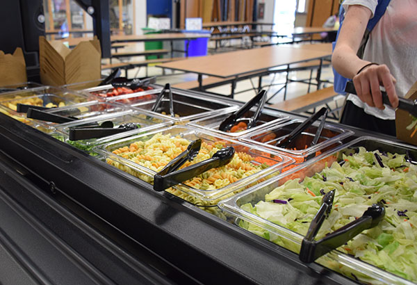 Leo Club Funds Cafeteria Salad Bar