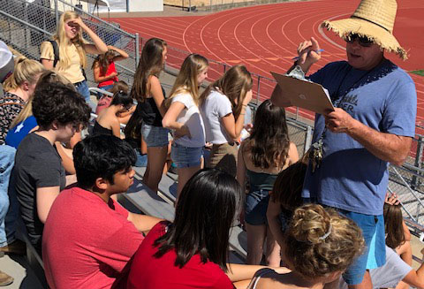 Campus Convenes in Stadium during Evacuation Drill