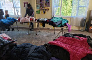 Coat Drive Clothes Immigrants