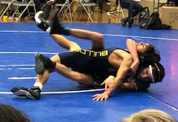 Star Wrestlers Rest while Teammates Attend Tourney