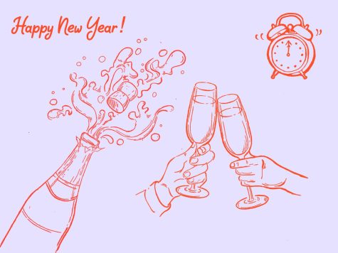 Cheers to the New Year and the resolutions we have made.