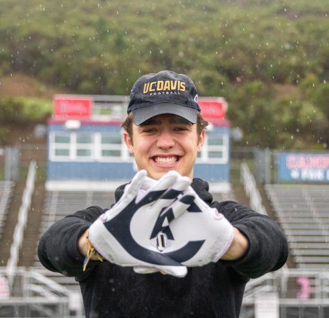 Robbie Mascheroni announces his commitment to continue his athletic and academic career at UC Davis