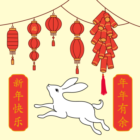 Campolindo students decorated campus for Lunar New Year on January 21.