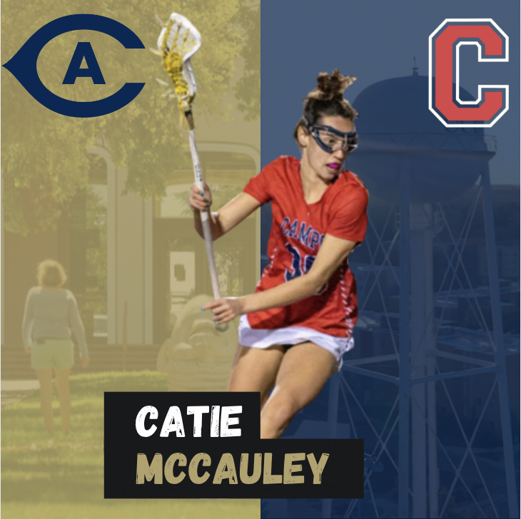 Senior Catie McCauley has committed to UC Davis.