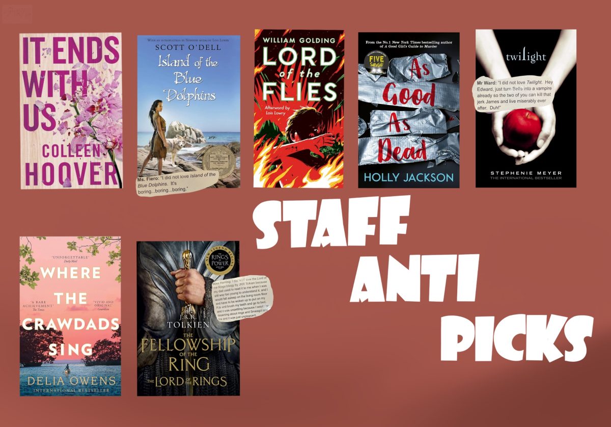 Library+staff+Showcasing+anti-picks+highlighting+the+most+hated+books+by+the+Campolindo+staff.