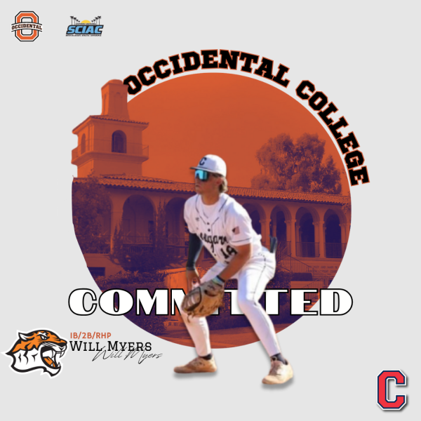 Will Myers commits to play baseball at Occidental College