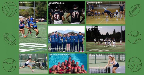 Fall sports collage