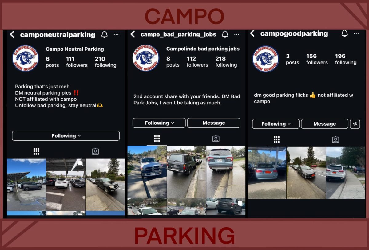 Campo students motivated to start parking their cars better due to instagram parking accounts