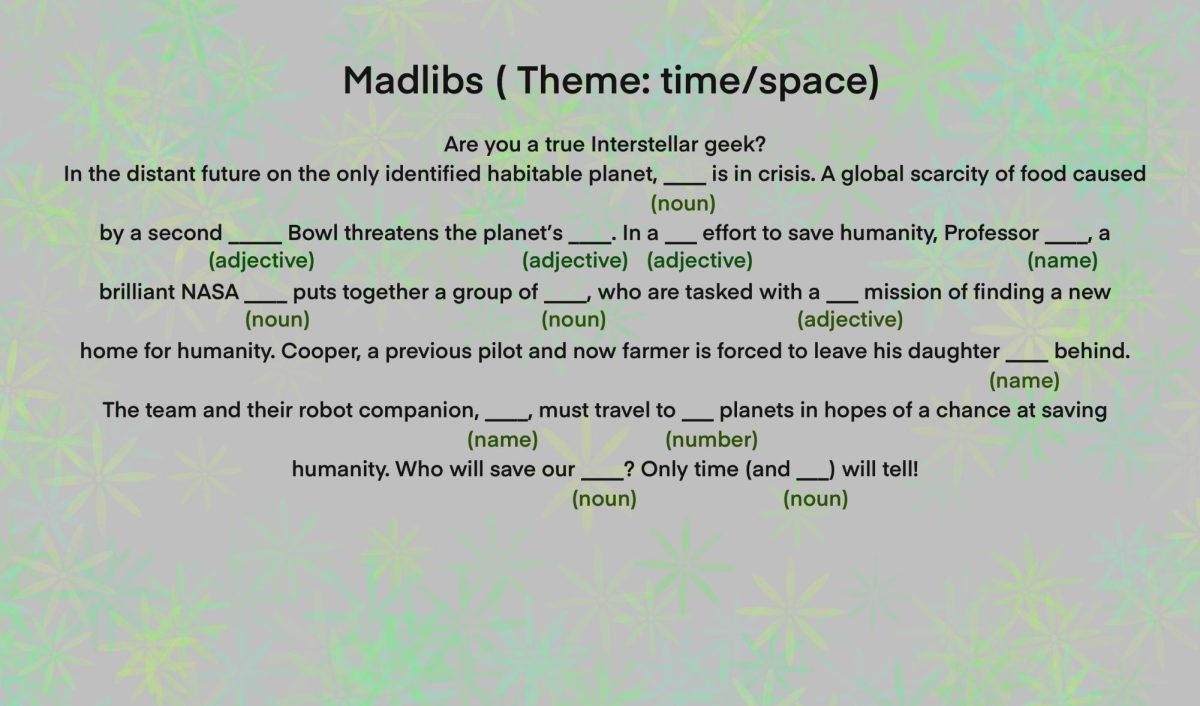 Madlibs - Issue 3