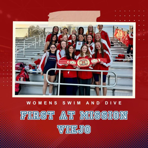 Women's Swim and Dive win mission viejo