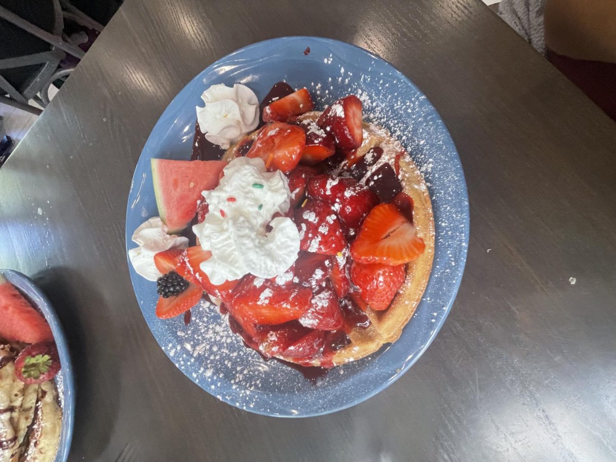 Brunch spot "the Breakfast Club" is a Lamorinda favorite, serving large aesthetic platters for hungry customers. 