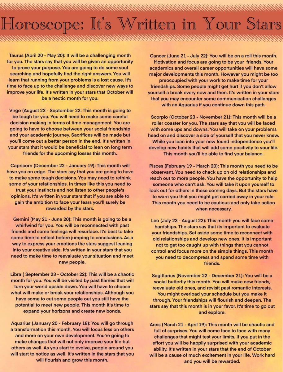 Horoscope - Issue 1