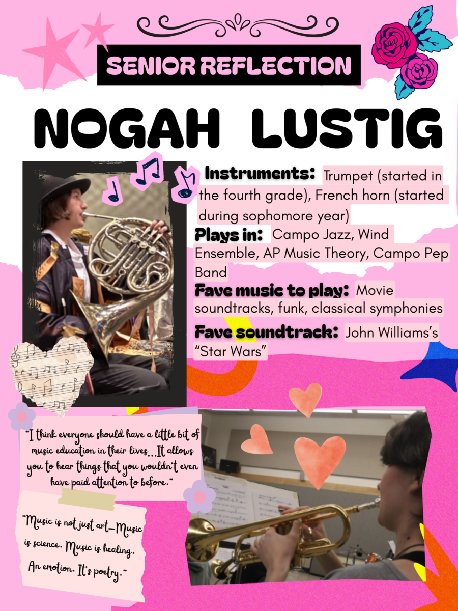 Senior Reflection - Nogah Lustig