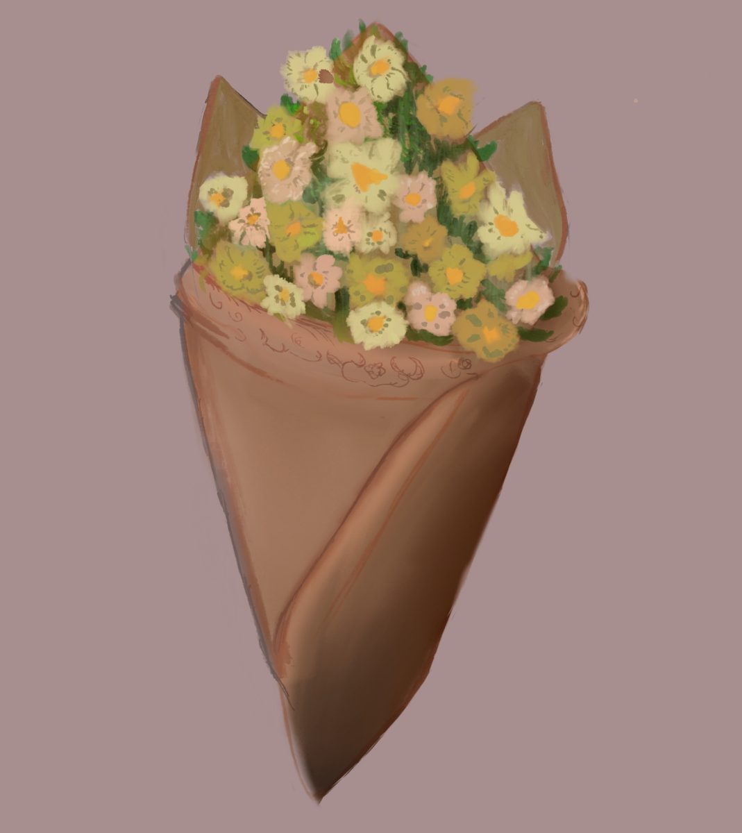 Bring Change to Mind Club Hosts Bouquet-Making Activity in the Quad